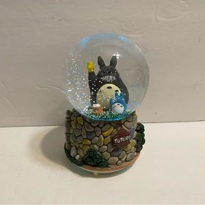 My Neighbor Totoro Snow Globe Music Statue 5”